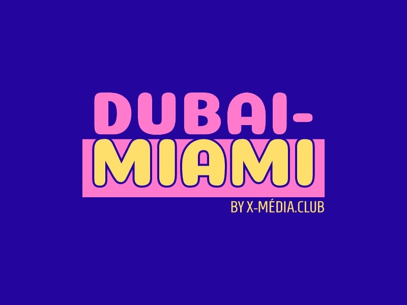 Dubai- Miami logo design