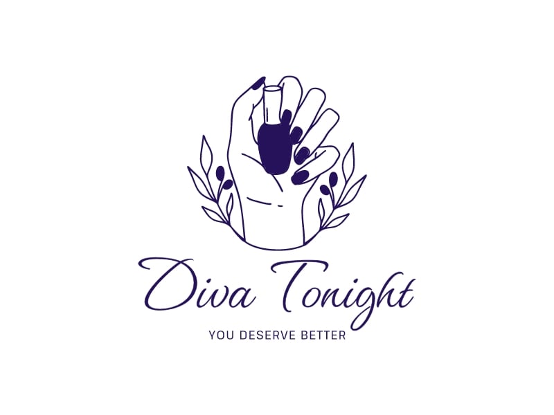 Diva Tonight logo design
