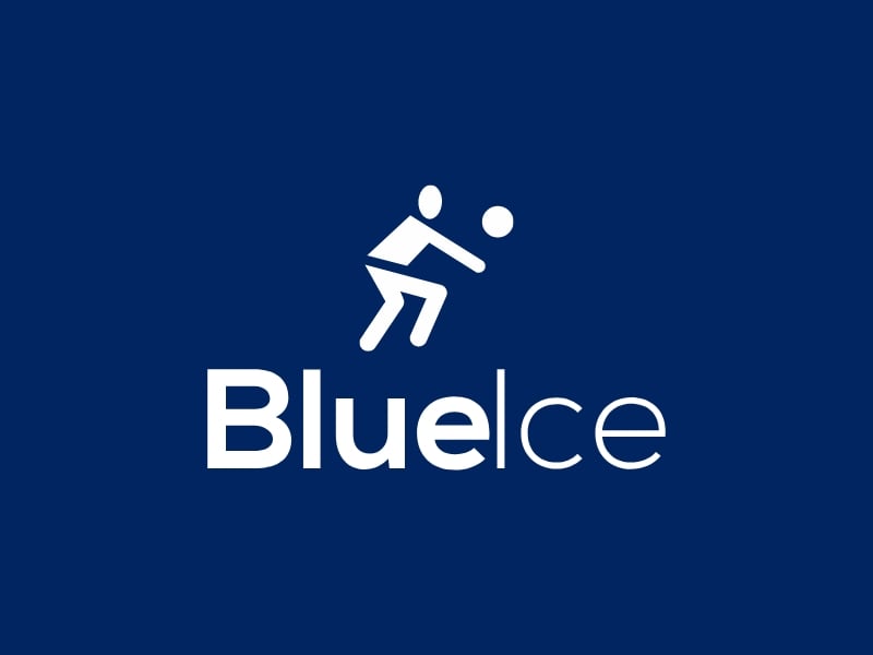 Blue Ice logo design