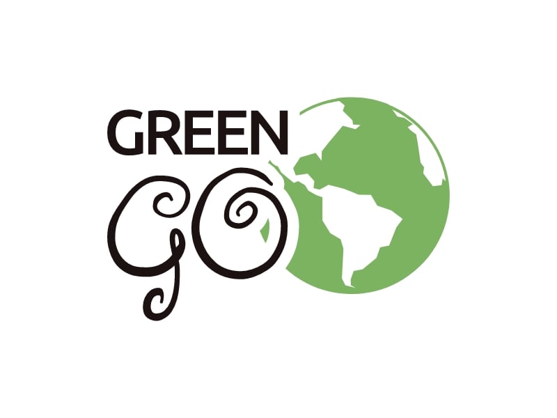 Green Go logo design