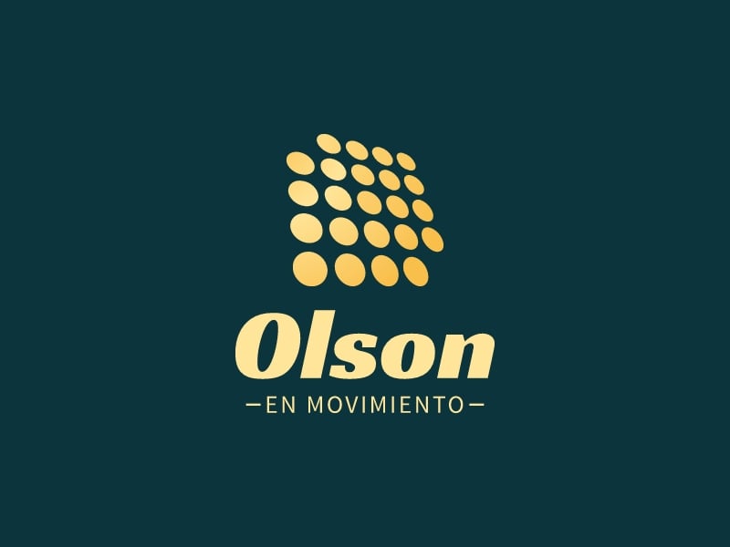 Olson logo design