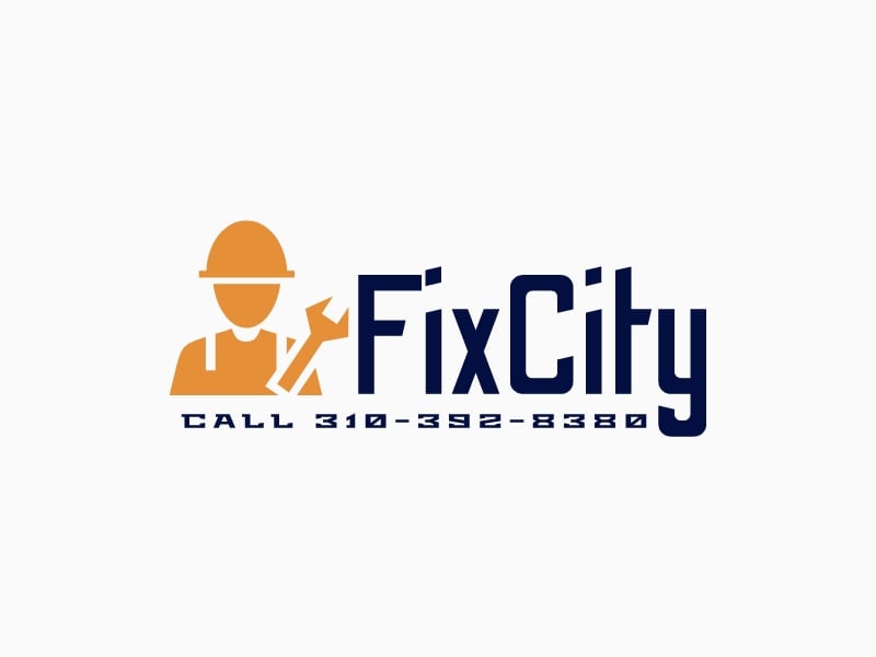 FixCity logo design