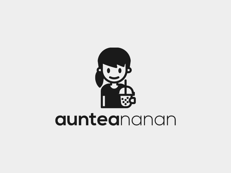 auntea nanan logo design