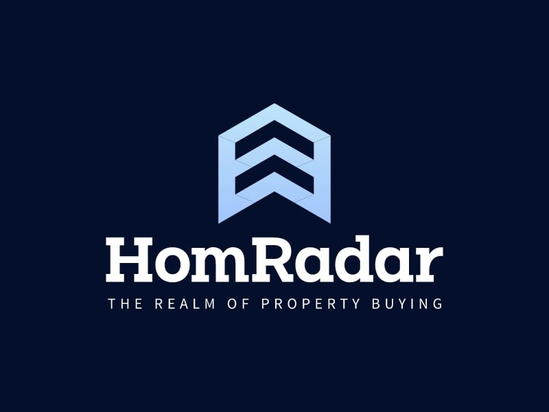 HomRadar logo design