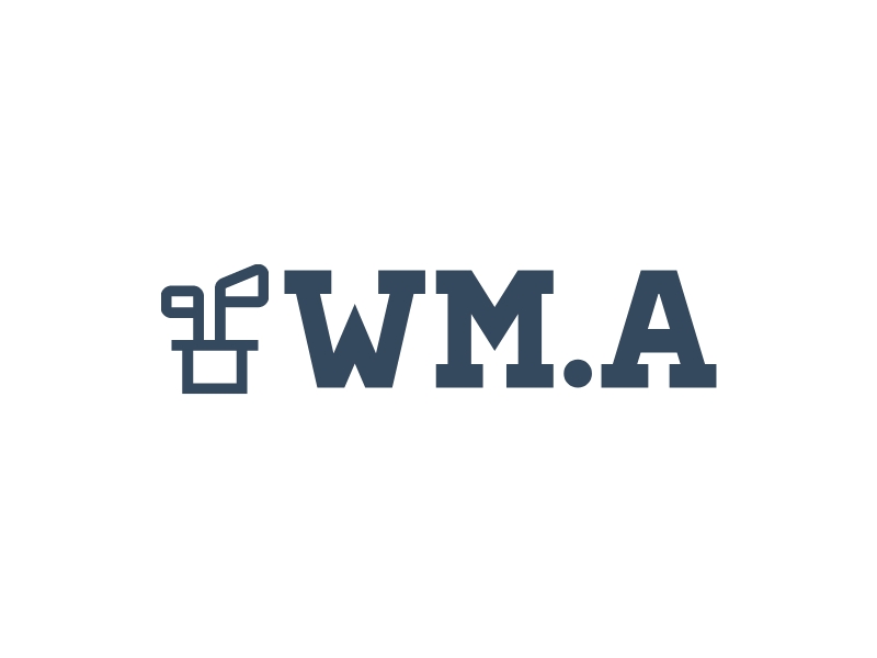 WM.a logo design