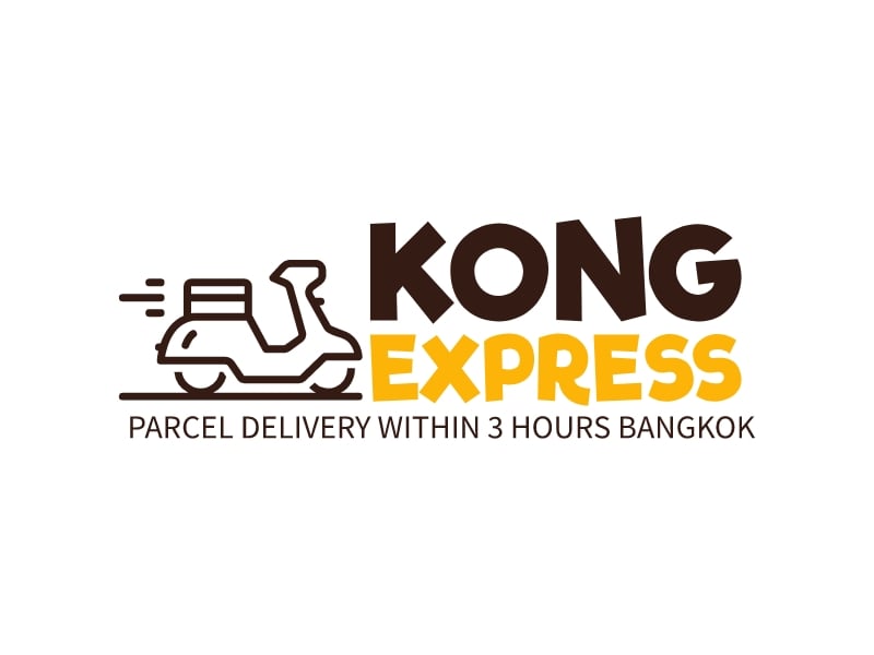 Kong Express logo design