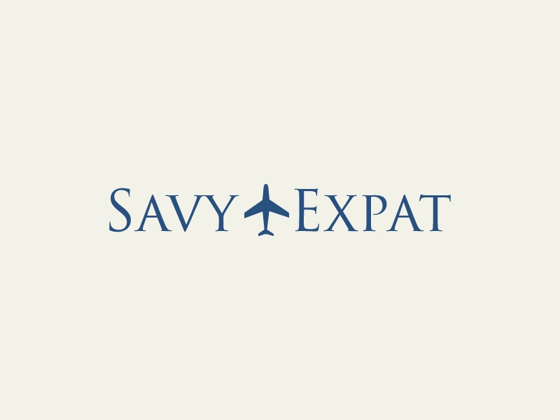 Savy Expat logo design