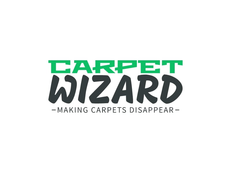 Carpet Wizard logo design