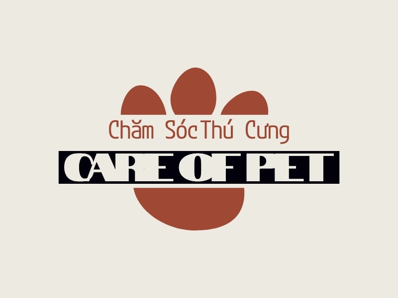 Chăm Sóc Thú Cưng logo generated by AI logo maker - Logomakerr.ai