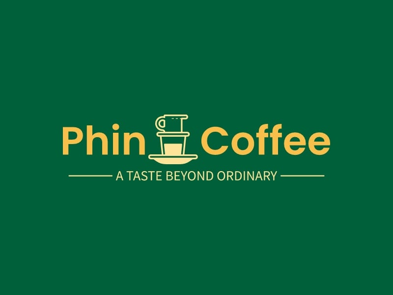 Phin Coffee logo design
