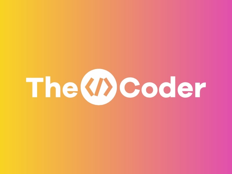 The Coder logo design