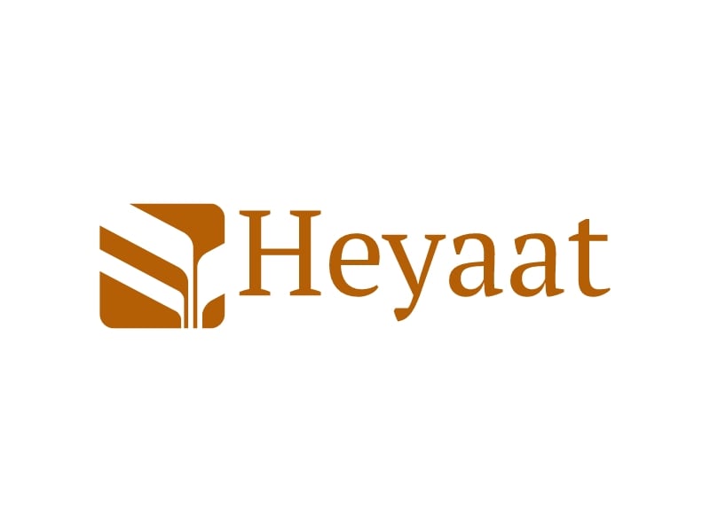 Heyaat logo design