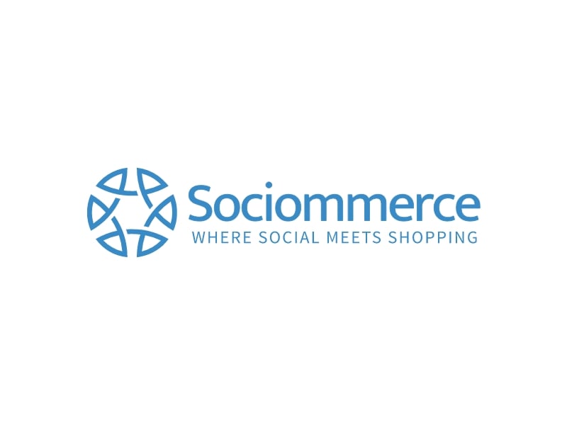Sociommerce logo design