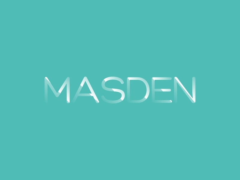 Masden logo design