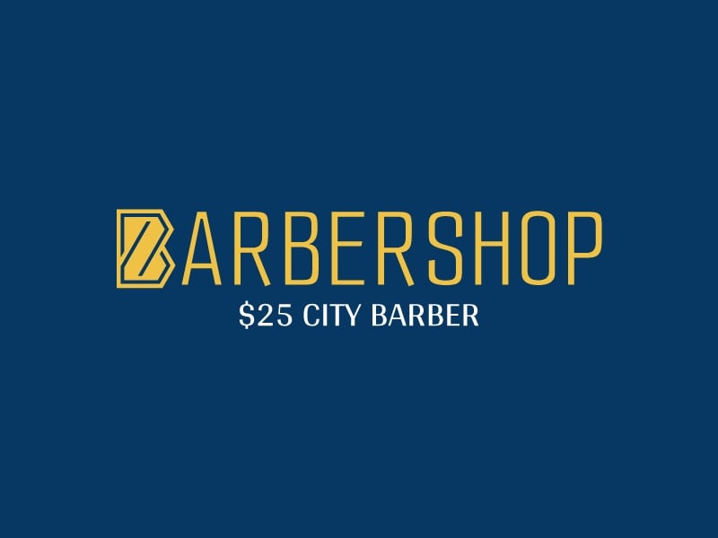 BARBERSHOP logo design