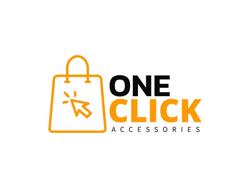 One Click logo design