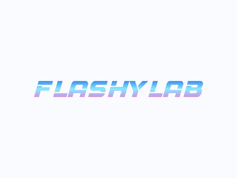 FlashyLab logo design