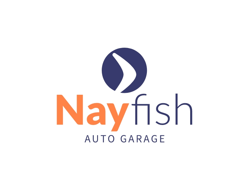 Nay fish logo design