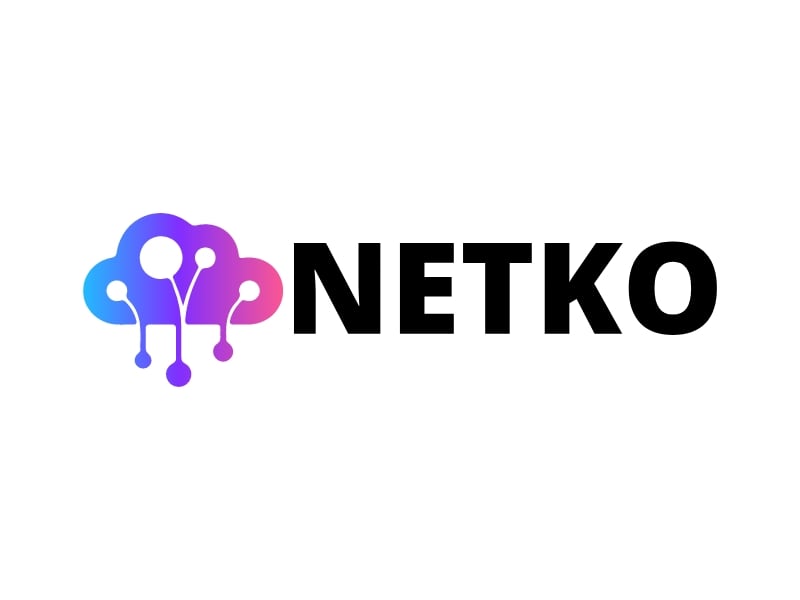 NETKO logo design