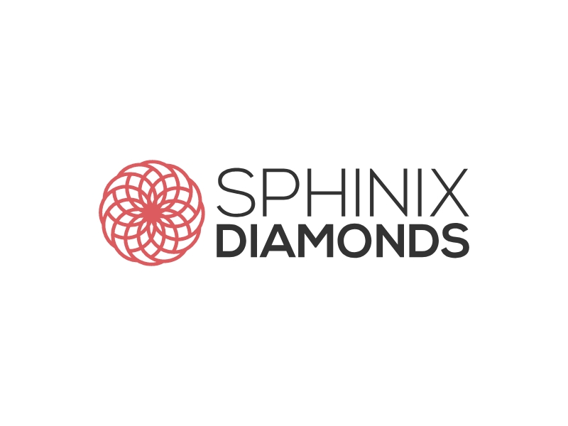 sphinix diamonds logo design