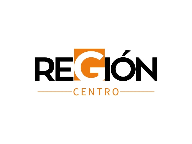 Región logo design