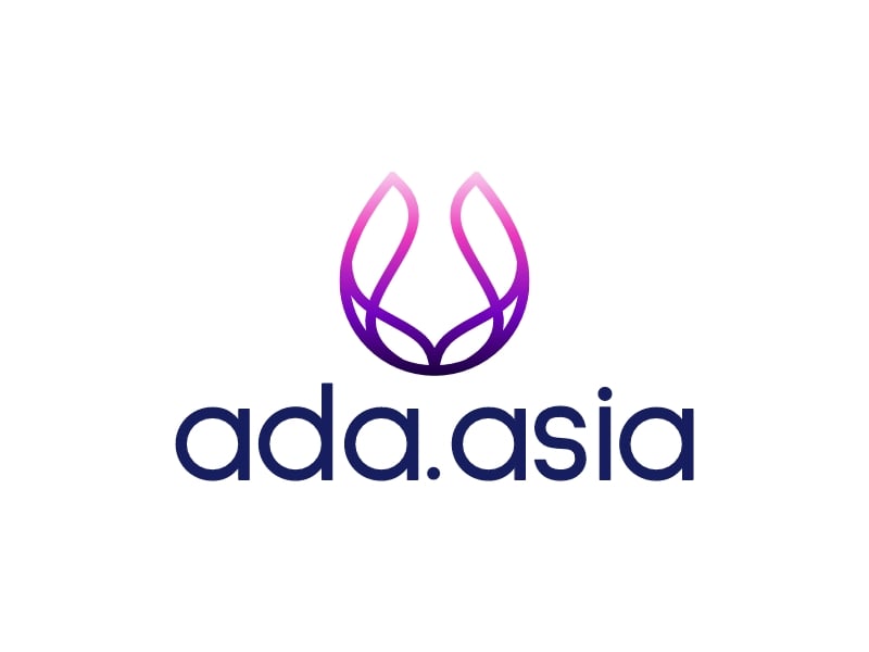 ada.asia logo design