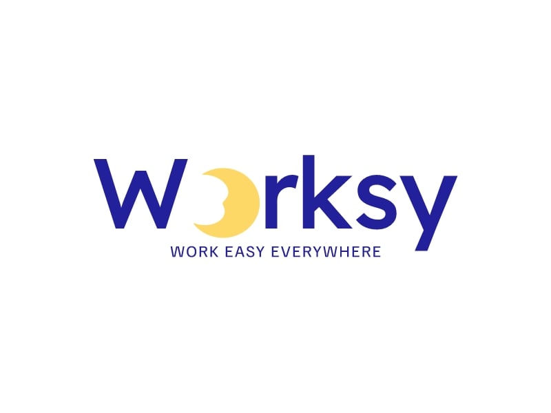 Worksy logo design