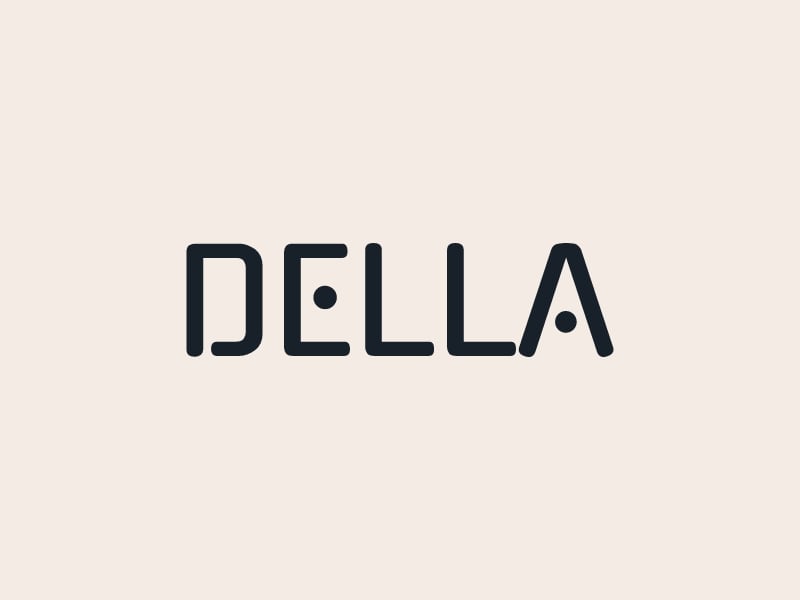 DELLA logo design