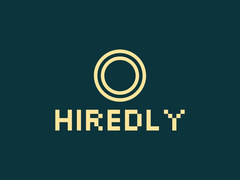 HIREDLY logo design
