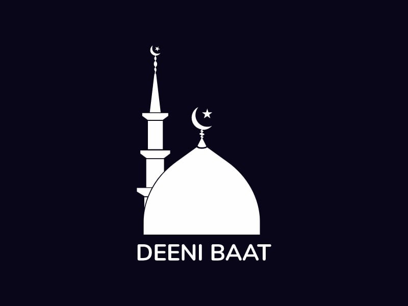 DEENI BAAT logo design