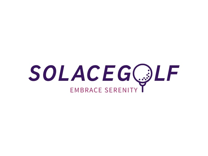 SOLACEGOLF logo design