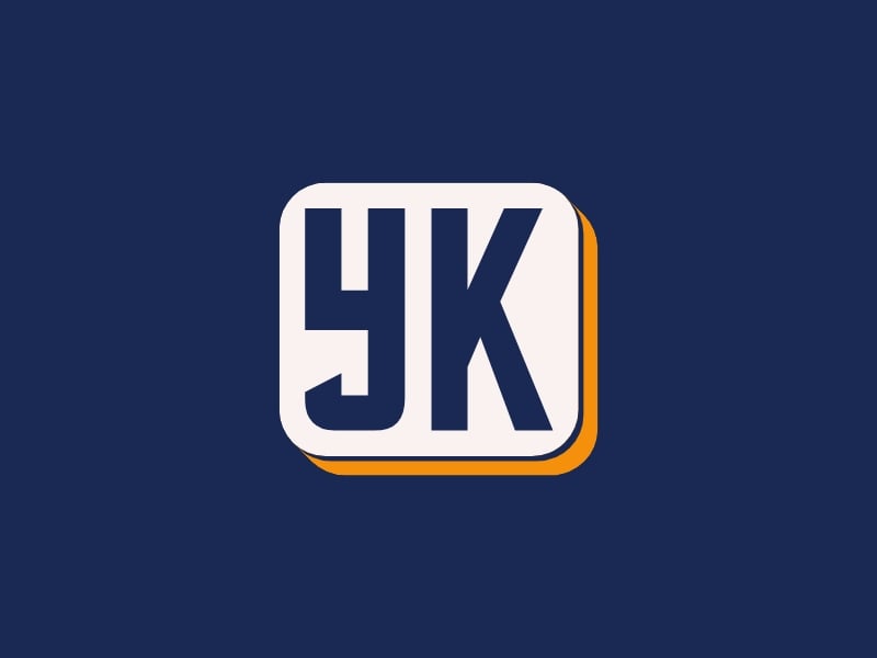 YK logo design