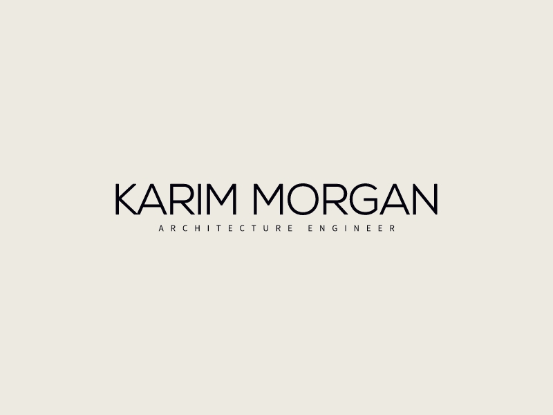 KARIM MORGAN - Architecture engineer