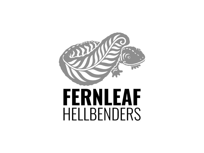 Fernleaf Hellbenders logo design