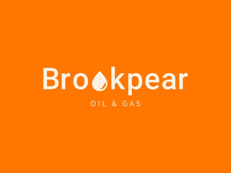 Brookpear logo design