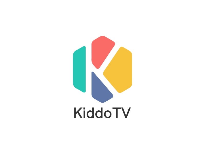 Kiddo TV logo design
