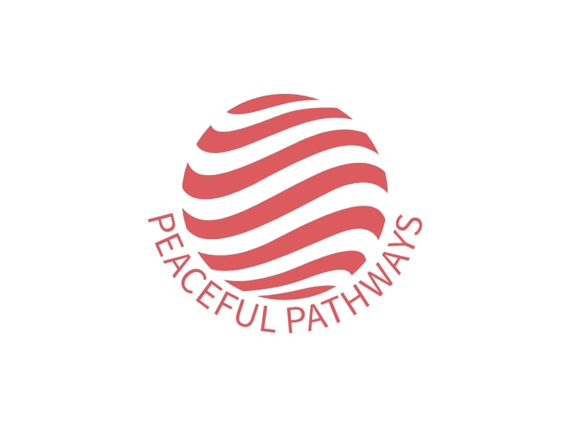 Peaceful Pathways logo design