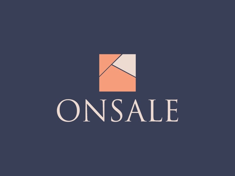 ONSALE logo design