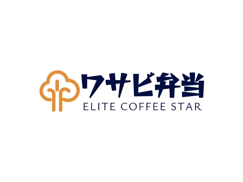 ワサビ弁当 logo design