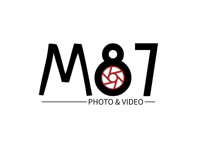 M 87 logo design