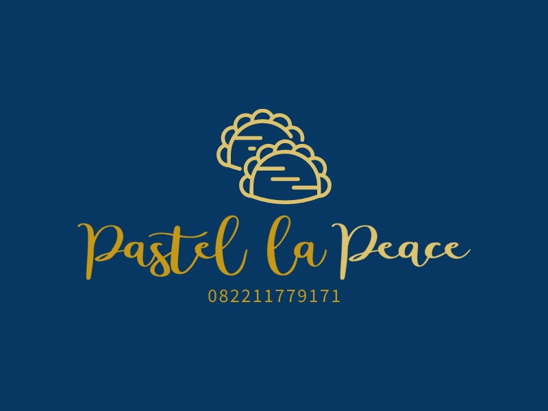 Pastel la Peace logo design