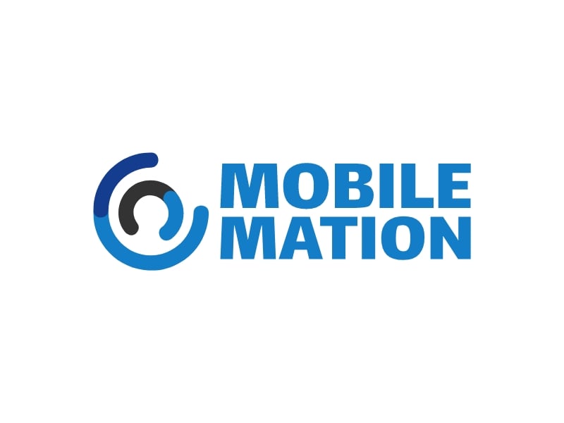 mobile mation logo design