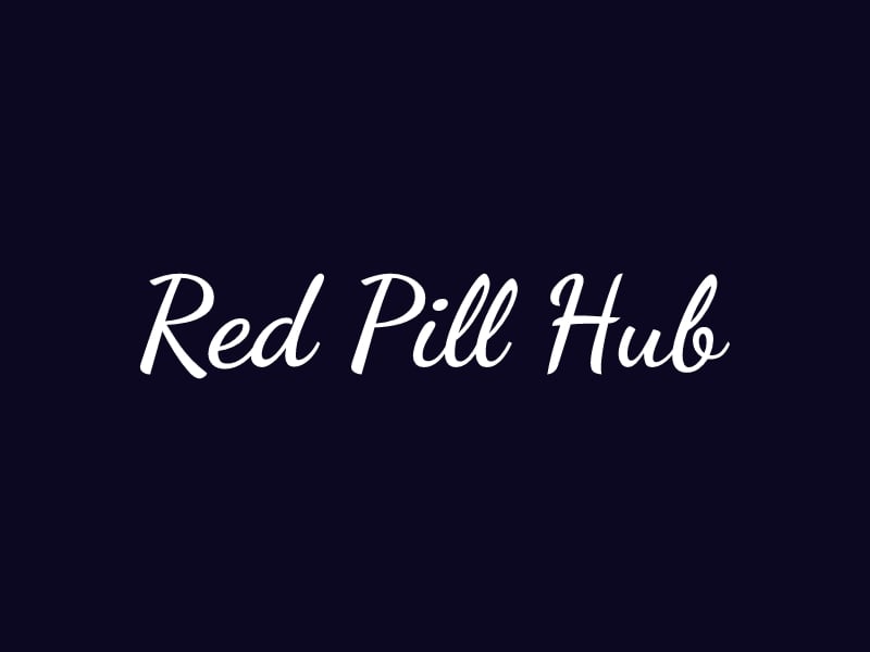 Red Pill Hub logo design