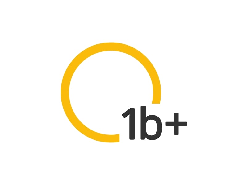 1b + logo design