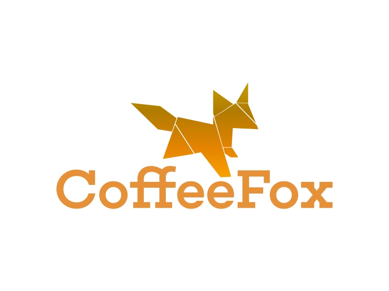 CoffeeFox logo design