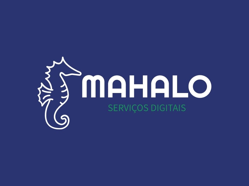 MAHALO logo design
