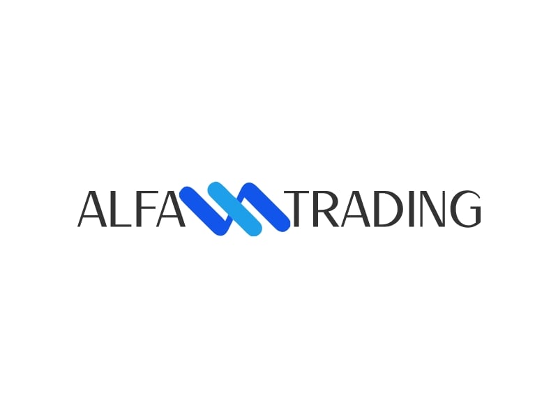 Alfa Trading logo design