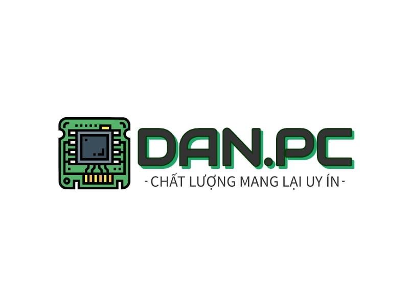 DAN.PC logo design
