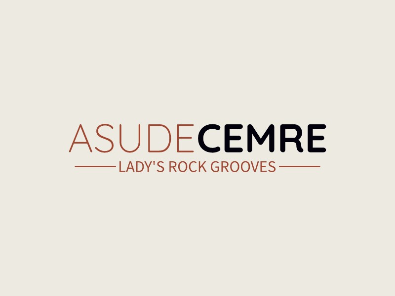 ASUDE CEMRE logo design