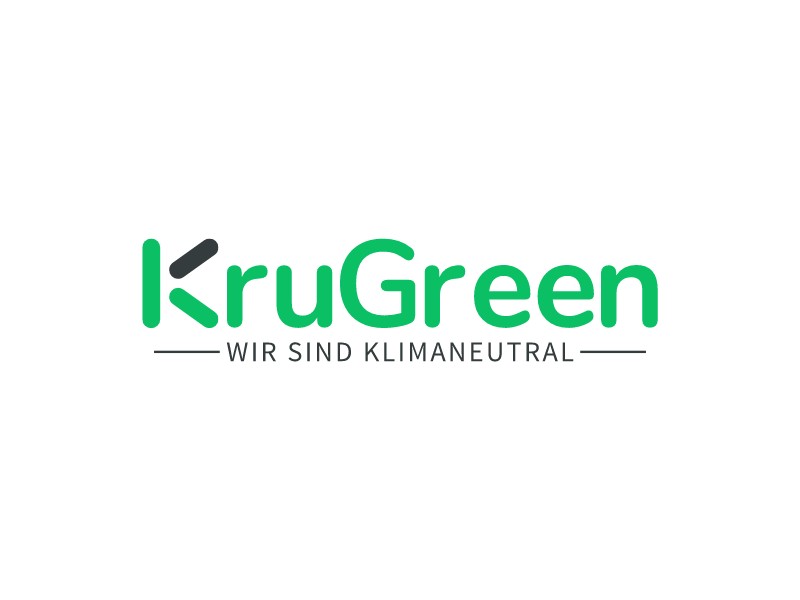 KruGreen logo design